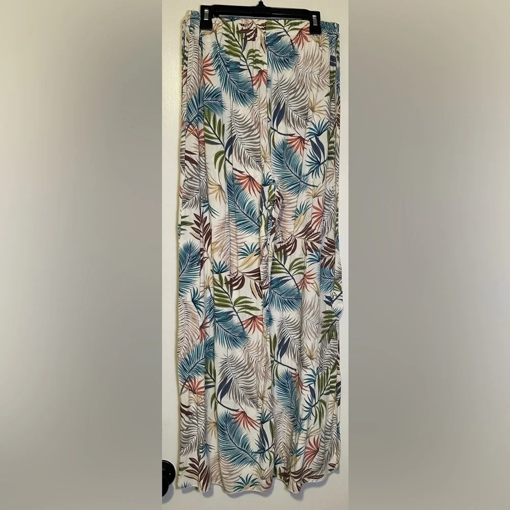 See You Monday tropical lounge pants size M - Picture 4 of 6
